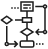 flow chart logo